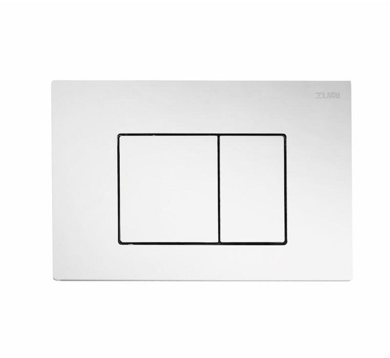 Java Square Abs Flush Plate Chrome