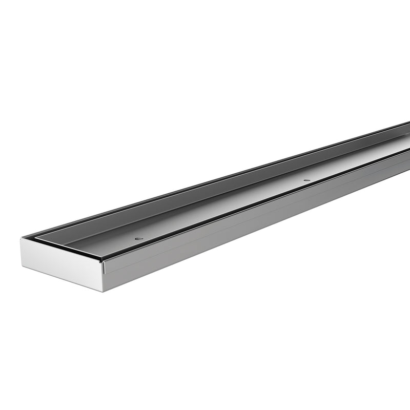 Phoenix Flat Channel Drain TI 75 x 600mm Outlet 45mm