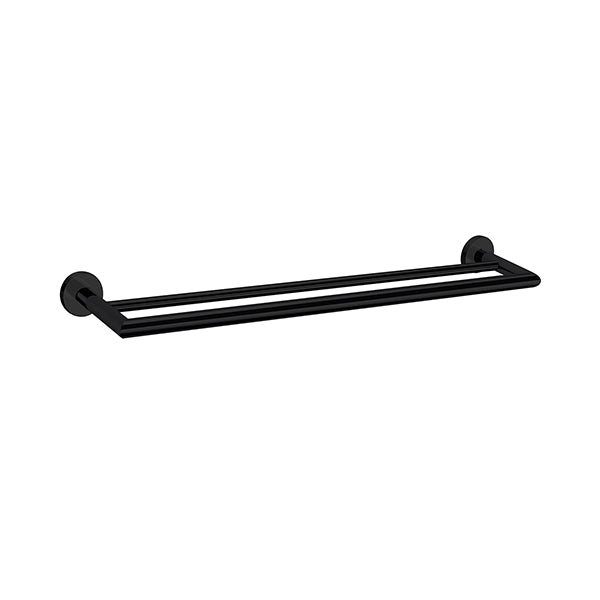 Nero Dolce Double Towel Rail