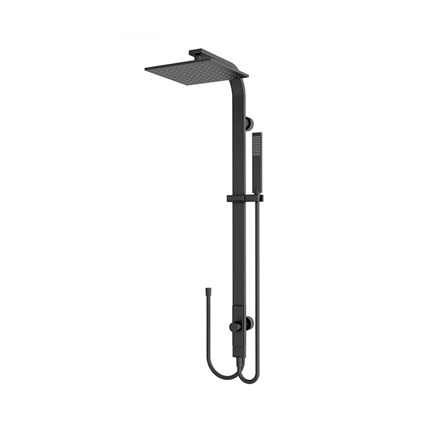 Nero Astra Rain Square Twin Shower Double Hose