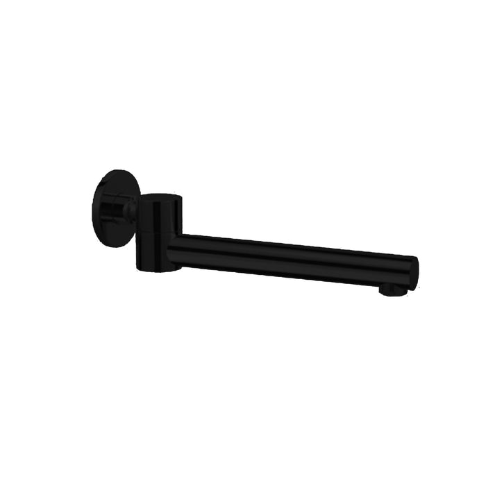 Nero Dolce Wall Mounted Swivel Bath Spout