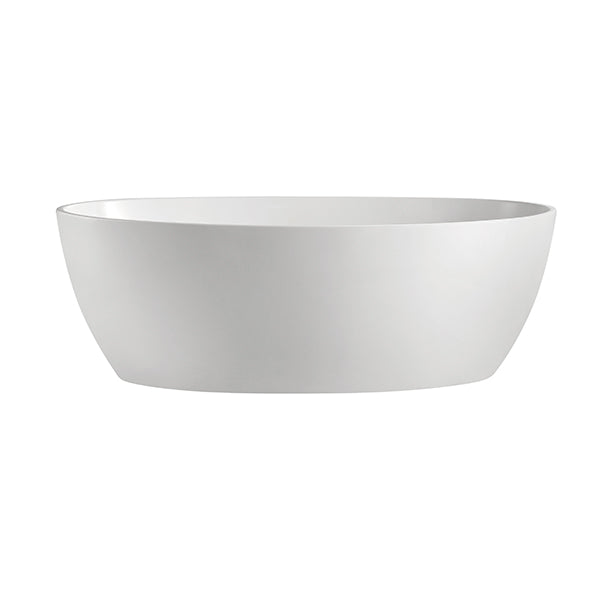 BNK NAGA BTT-1700 Oval Freestanding Bath Gloss White