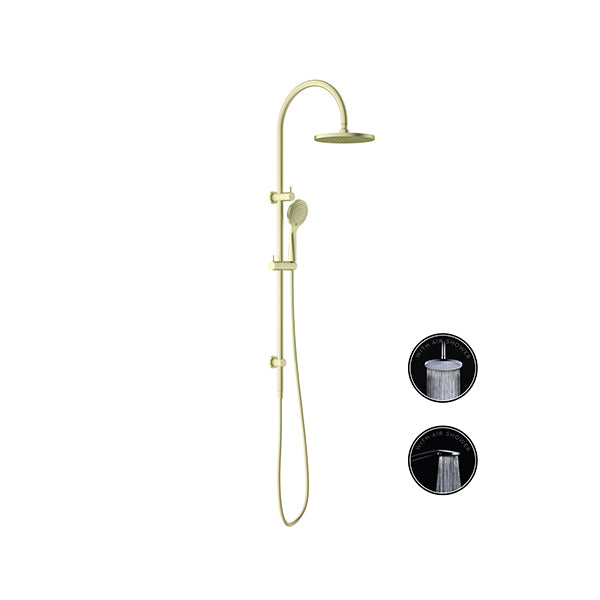 Nero Opal Twin Shower with Air Shower