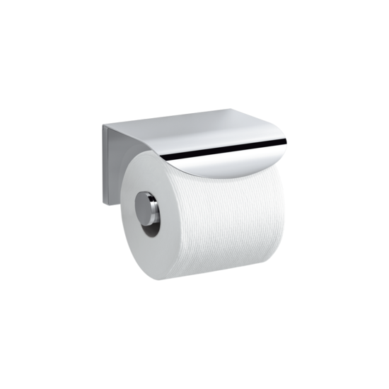 Kohler Avid Toilet Tissue Holder with Cover Polished Chrome