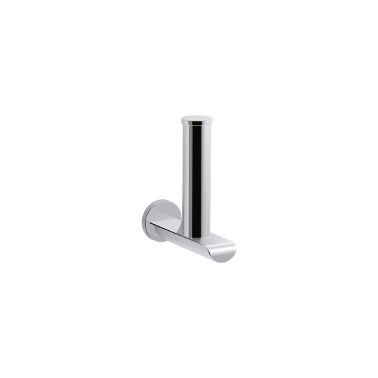 Kohler Avid Vertical Toilet Tissue Holder Polished Chrome