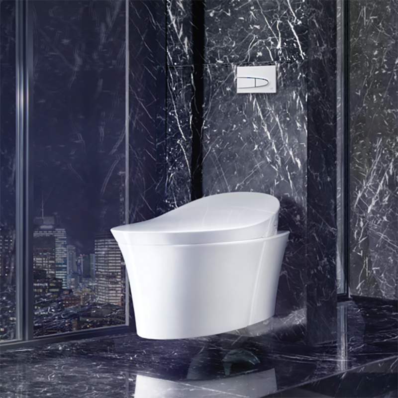 Kohler Veil Intelligent Wall Hung Toilet.