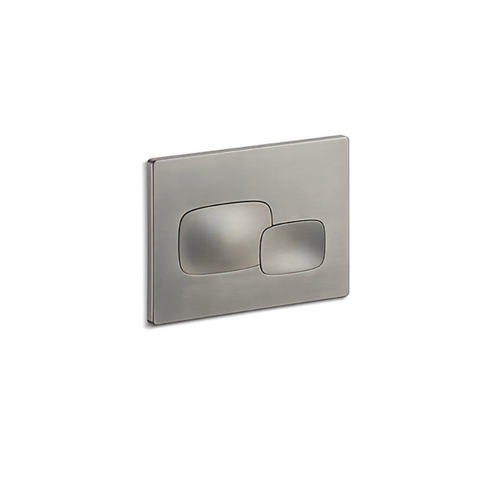 Kohler Pebble Pneumatic Face Plate-Moderne Brushed Nickel