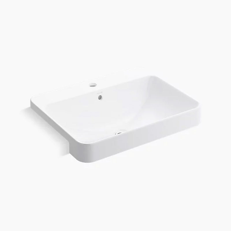 Semi Recessed Basin