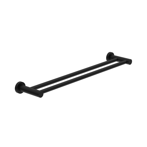 Nero Classic Double Towel Rail