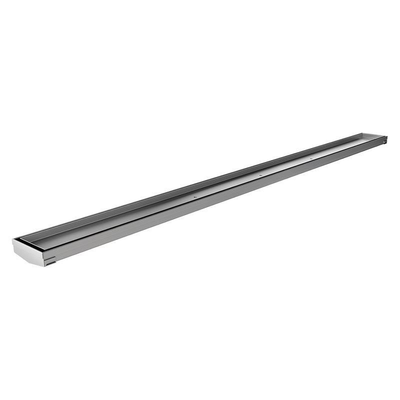 Phoenix V KIT Channel Drain TI 75 x 1215mm Outlet 45mm, 65mm