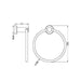 Nero Classic Hand Towel Ring