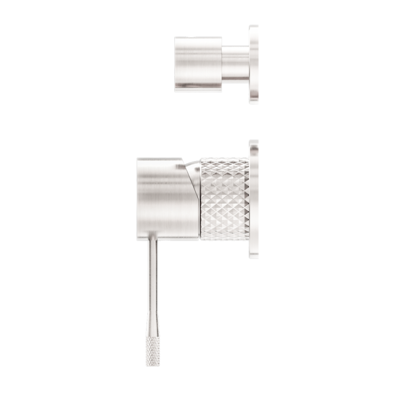 Nero Opal Shower Mixer with Divertor Separate Plate