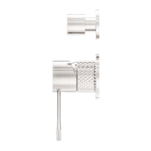 NERO OPAL SHOWER MIXER WITH DIVERTOR SEPARATE PLATE