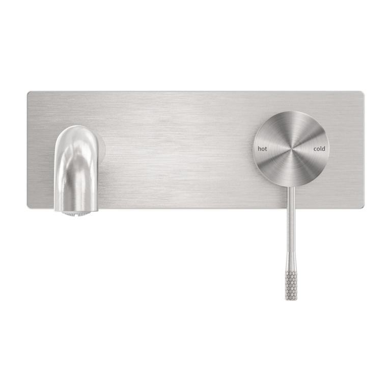 Nero Opal Wall Basin/bath Mixer