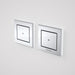 Caroma Invisi Series II® Rectangle Dual Flush Remote Buttons (Plastic) Chrome