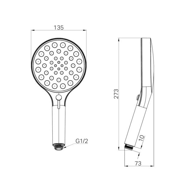 Nero Serenity Hand Shower
