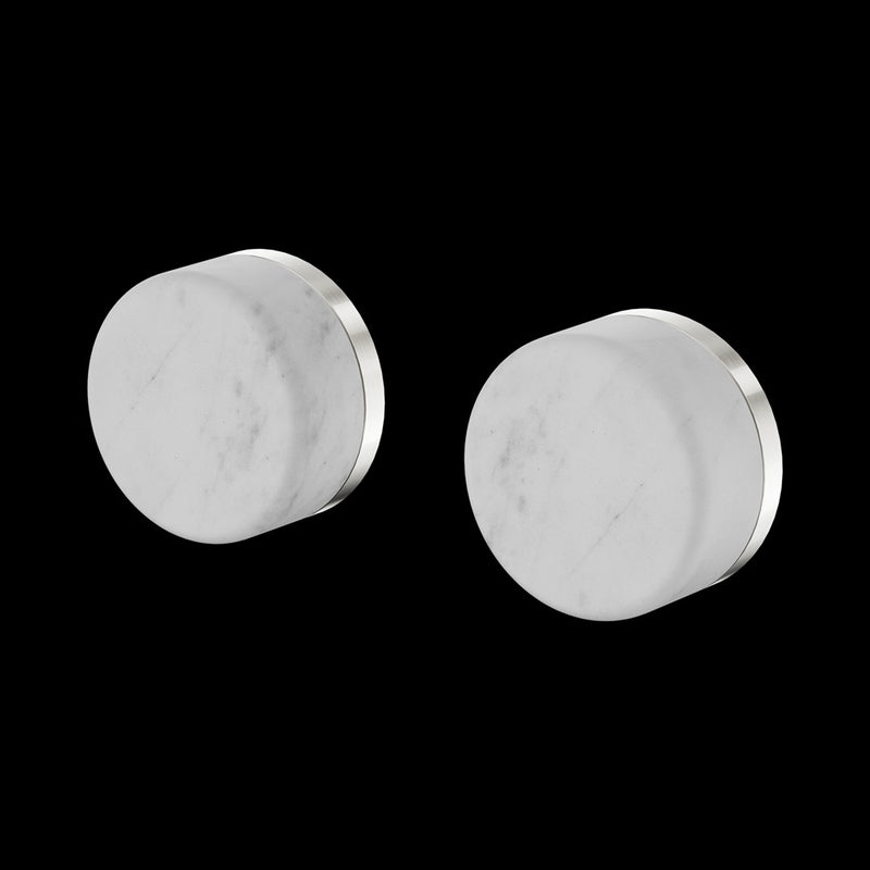 Nero Serenity Wall Top Assembly with Carrara Handle