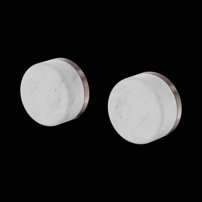 Nero Serenity Wall Top Assembly With Carrara Handle