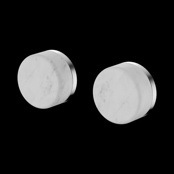 Nero Serenity Wall Top Assembly With Carrara Handle
