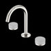 Nero Serenity Basin Set Arc Spout with Carrara Handle