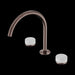 Nero Serenity Bath/kitchen Set Arc Spout with Carrara Handle