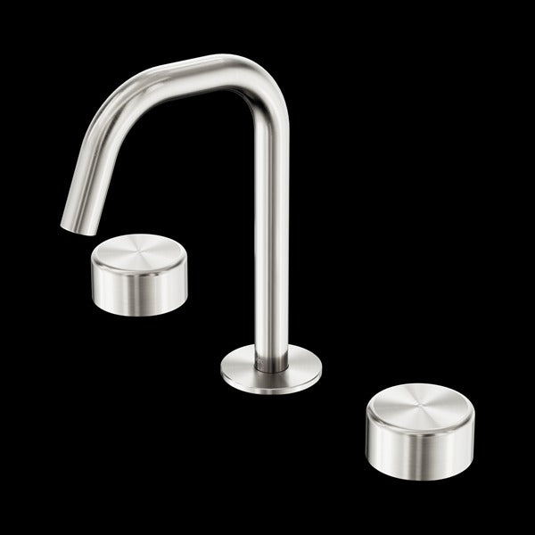 Nero Serenity Basin Set Edge Spout with Metal Handle