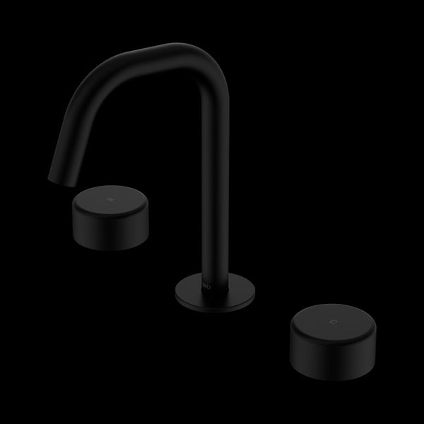 Nero Serenity Basin Set Edge Spout with Metal Handle