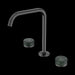 Nero Serenity Bath/kitchen Set Edge Spout with Verde Alpi Handle