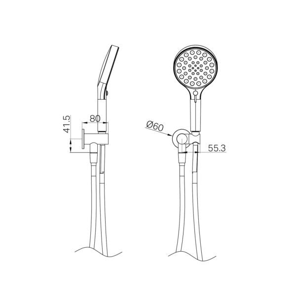 Nero Serenity Hand Held Shower