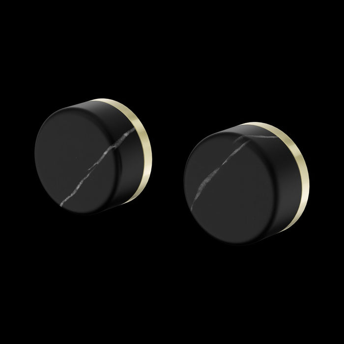 Nero Serenity Wall Top Assembly with Marquina Black Handle