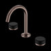 Nero Serenity Basin Set Arc Spout with Marquina Black Handle