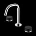 Nero Serenity Basin Set Edge Spout with Marquina Black Handle