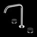 Nero Serenity Bath/Kitchen Set Edge Spout With Marquina Black Handle