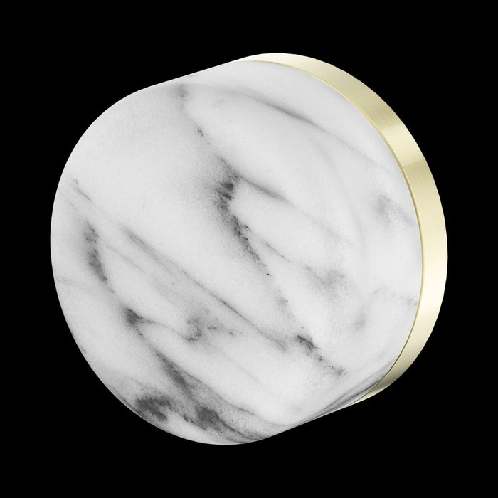 Nero Serenity Progressive Shower Mixer with Arabescato Corchia Handle