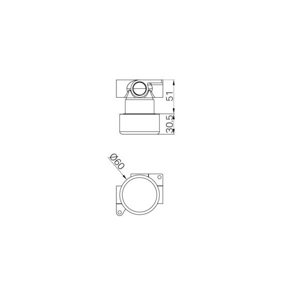 Nero Serenity Progressive Shower Mixer with Metal Handle