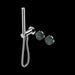 Nero Serenity Progressive Shower System with Verde Alpi Handle and Slim Shower