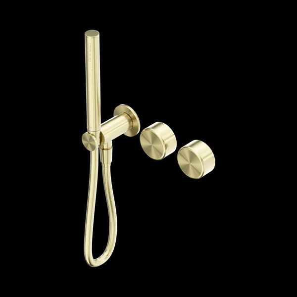 Nero Serenity Progressive Shower System With Metal Handle And Slim Shower