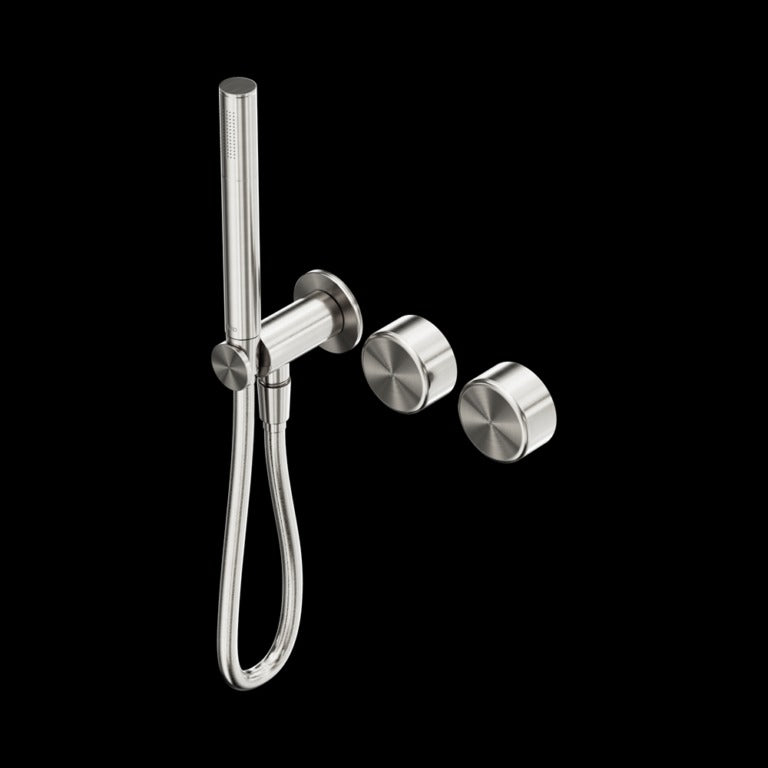 Nero Serenity Progressive Shower System With Marquina Black Handle And Slim Shower
