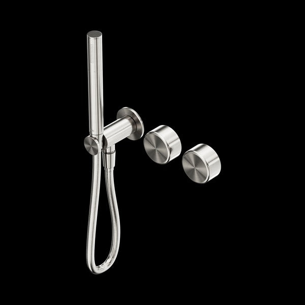 Nero Serenity Progressive Shower System With Metal Handle And Slim Shower