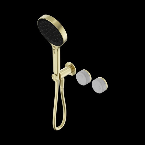 Nero Serenity Progressive Shower System With Carrara Handle And Serenity Hand Shower