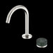 Nero Serenity Progressive Basin Mixer Arc Spout with Verde Alpi Handle