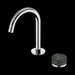 Nero Serenity Progressive Basin Mixer Arc Spout with Verde Alpi Handle
