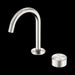 Nero Serenity Progressive Basin Mixer Arc Spout with Metal Handle