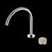 Nero Serenity Progressive Bath/Kitchen Mixer Arc Spout With Rome Travertine Handle