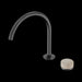 Nero Serenity Progressive Bath/Kitchen Mixer Arc Spout With Rome Travertine Handle