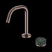 Nero Serenity Progressive Basin Mixer Edge Spout with Verde Alpi Handle