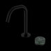 Nero Serenity Progressive Basin Mixer Edge Spout with Verde Alpi Handle