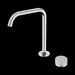 Nero Serenity Progressive Bath/Kitchen Mixer Edge Spout With Carrara Handle