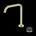 Nero Serenity Progressive Bath/Kitchen Mixer Edge Spout With Verde Alpi Handle