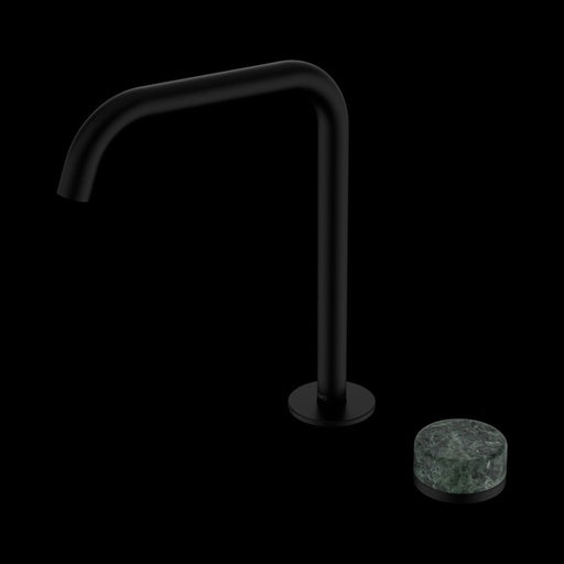 Nero Serenity Progressive Bath/Kitchen Mixer Edge Spout With Verde Alpi Handle